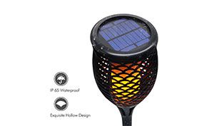 Shinedo's new solar torch (flame) light comes out