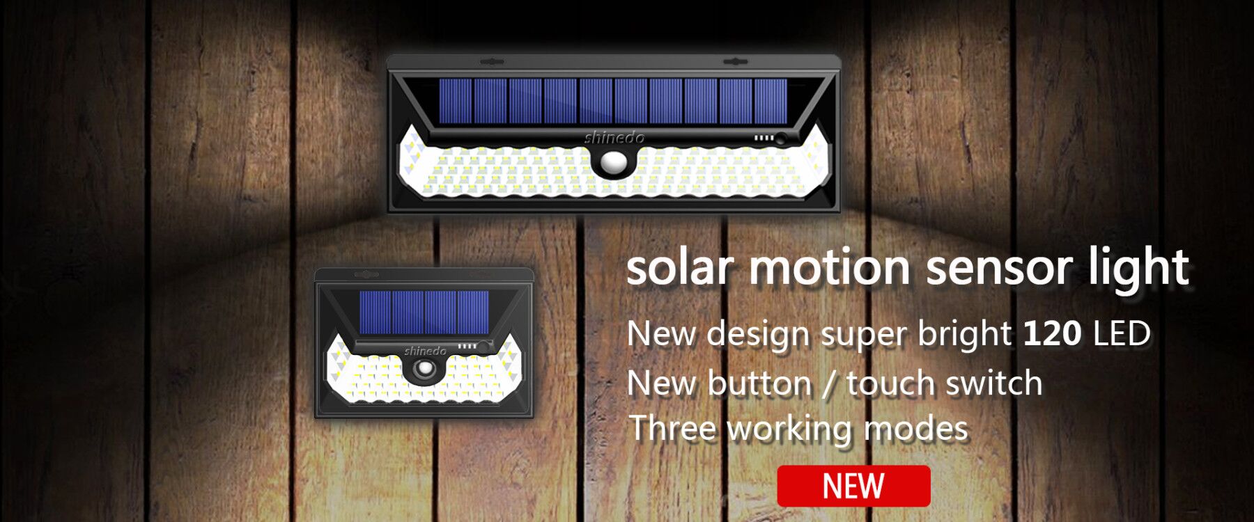 Solar Motion Sensor Light  Manufacturer China