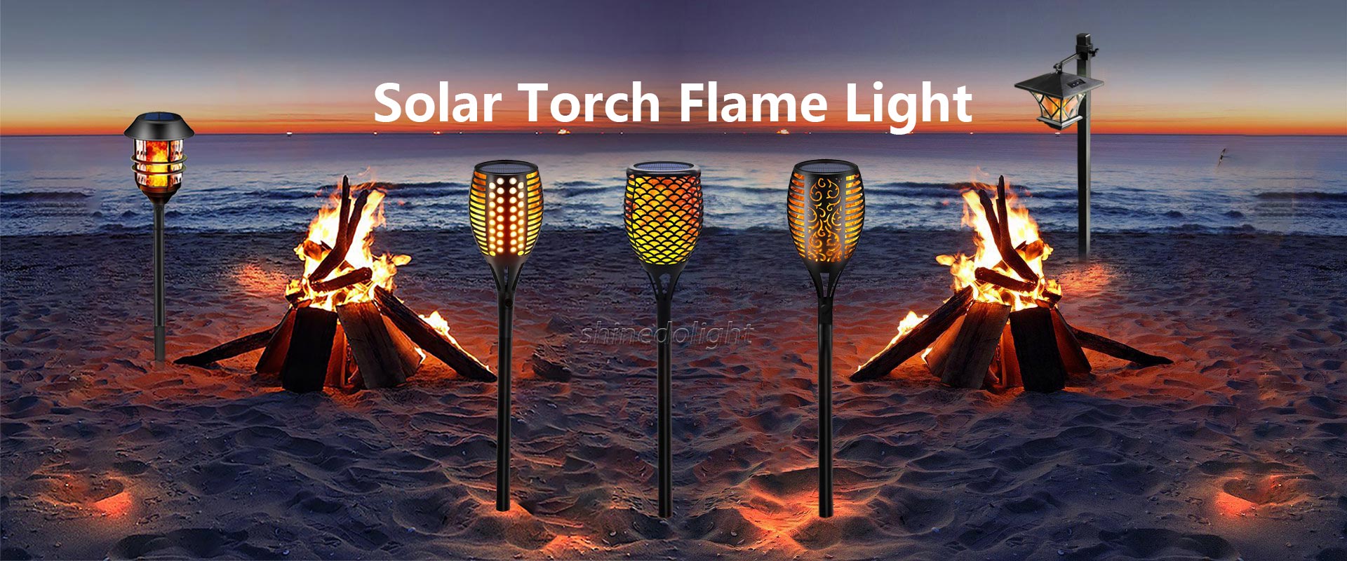 Solar Torch Flame Light Factory China