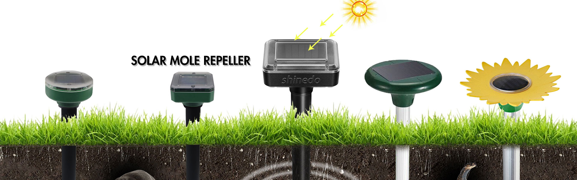 Solar Mole Repeller Supplier China