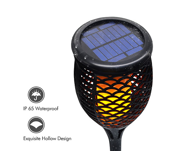 Shinedo's new solar torch (flame) light comes out