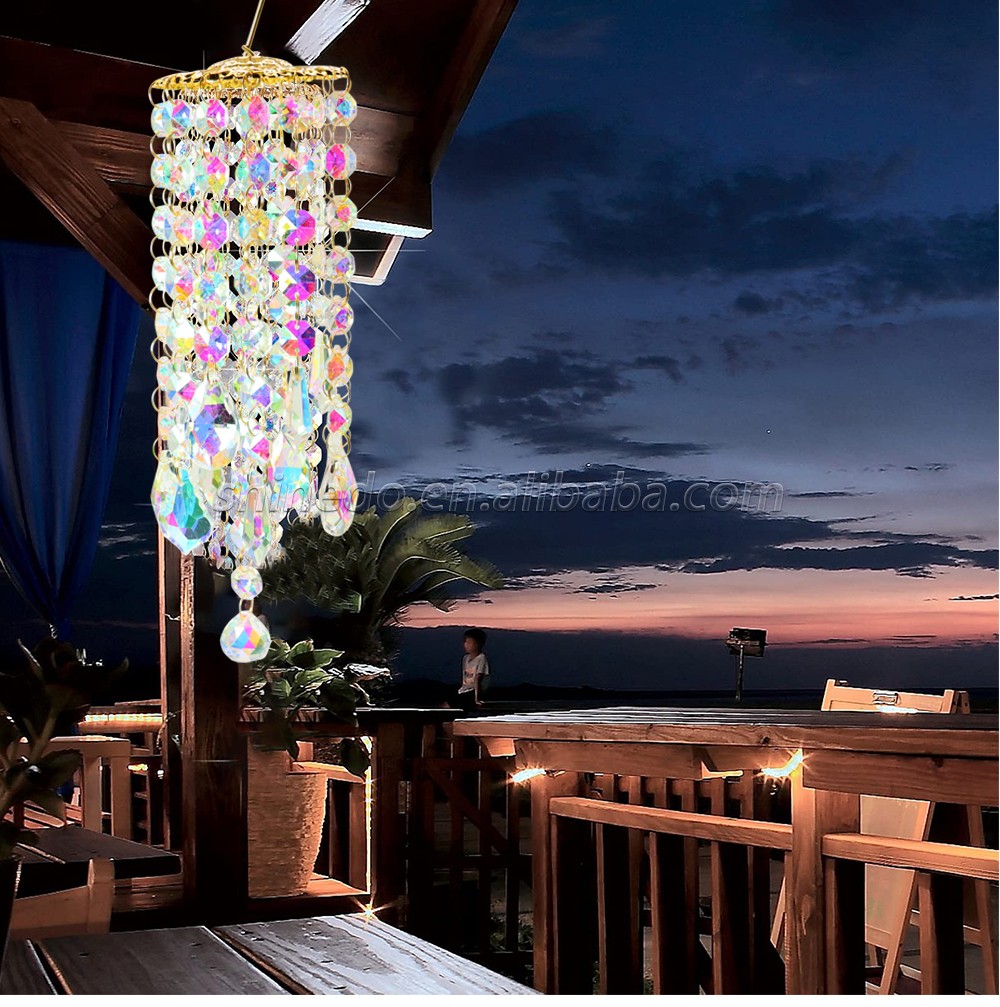 Indoor Outdoor Garden Decoration Gifts Chandelier Crystal Wind Chimes Suncatcher