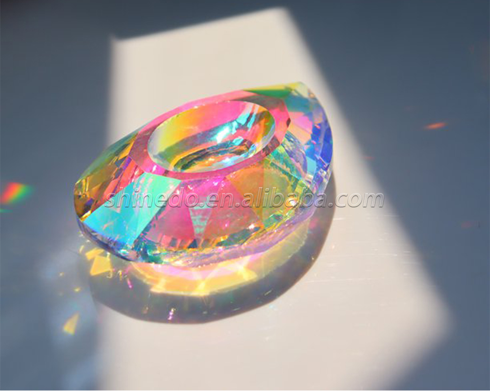 Hanging Chandelier Crystals Prisms for Window Suncatchers Chandelier Parts Rainbow Maker Pendants