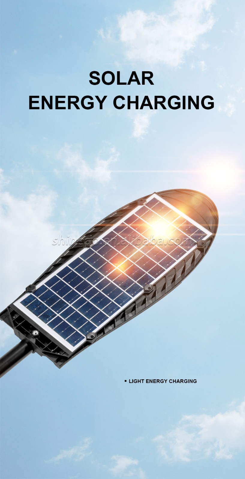 208/286/364/442/520/598 LED Highlight Solar Street Light Three Modes Induction Street Light SD-SSE189