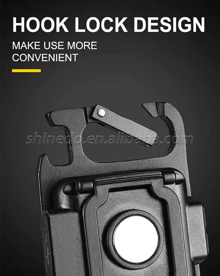 Mini 3 light Modes Bright LED light USB  Rechargeable torch Small Pocke Camping Work Keychain Flashlight Light