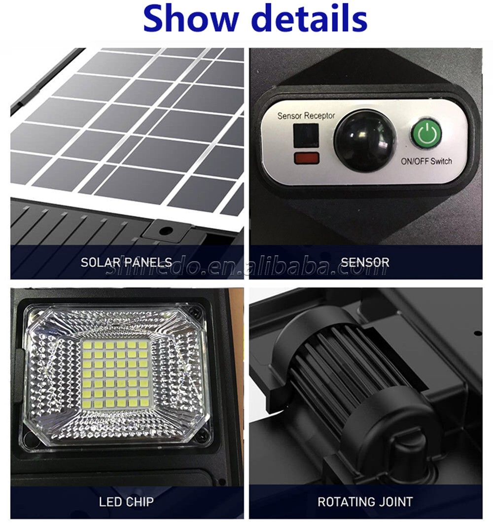 Outdoor Luminous LED Solar full wattage Street Light IP65 waterproof