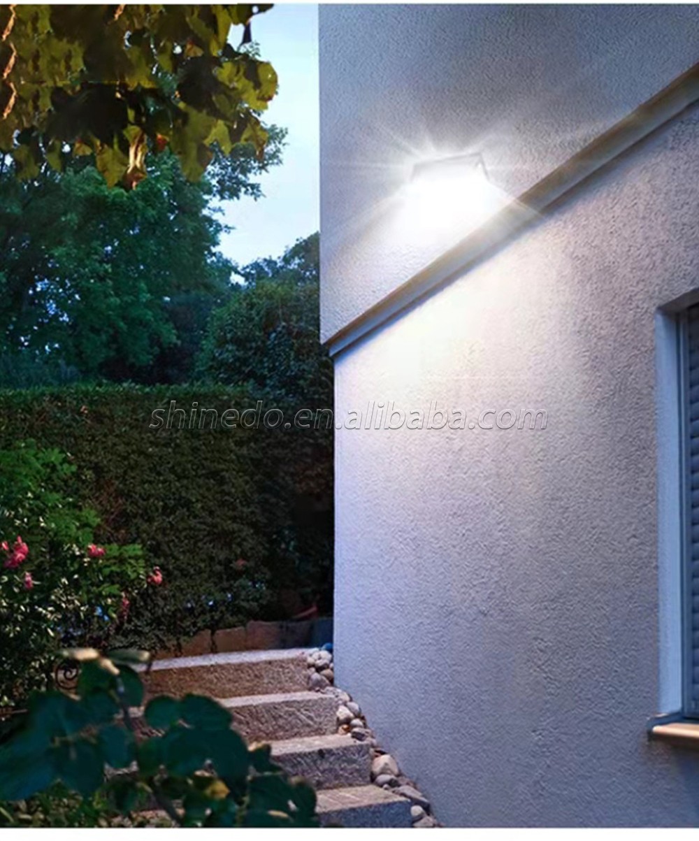 266 LED Solar Wall Lights Outdoor Solar Lamp PIR Motion Sensor Solar Powered Sunlight Street Light