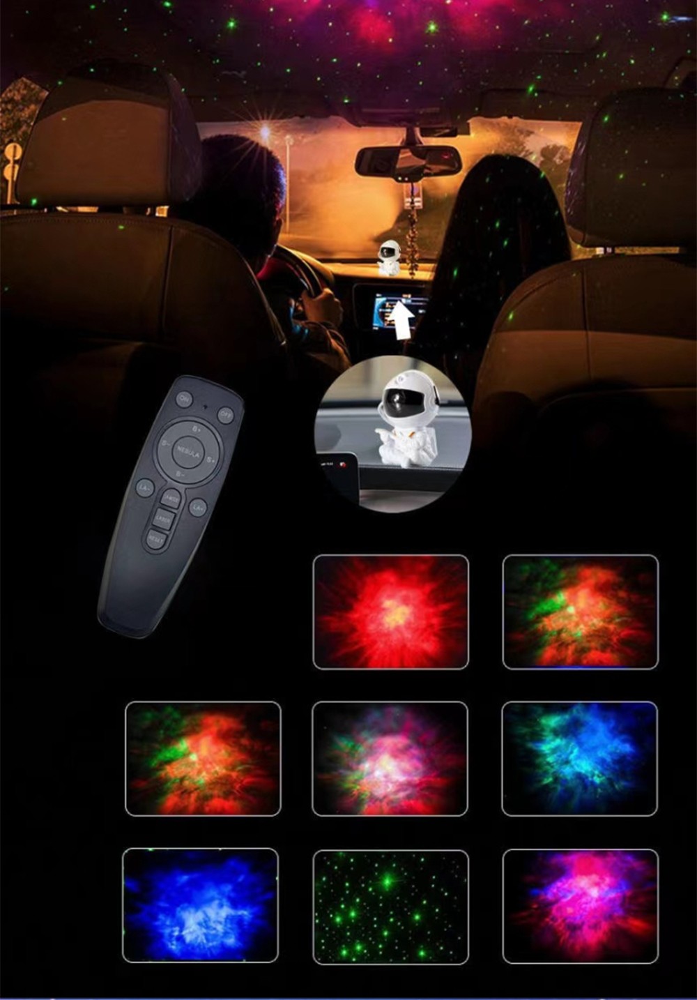 Smart night light Astronaut Star Projector Starry Sky Projector Galaxy projector Lamp For Home Bedroom Decoration