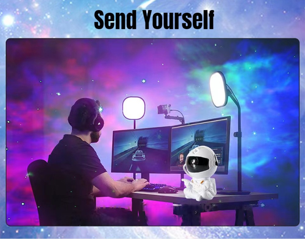 Smart night light Astronaut Star Projector Starry Sky Projector Galaxy projector Lamp For Home Bedroom Decoration