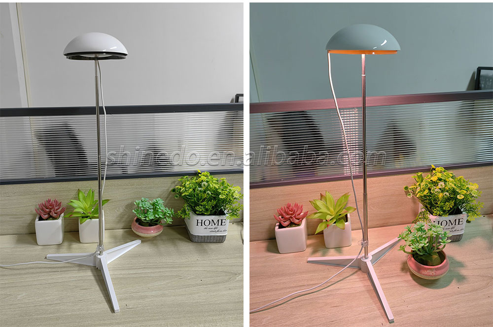 Full spectrum LED Indoor Plant Light Adjustable height LED plant halo light