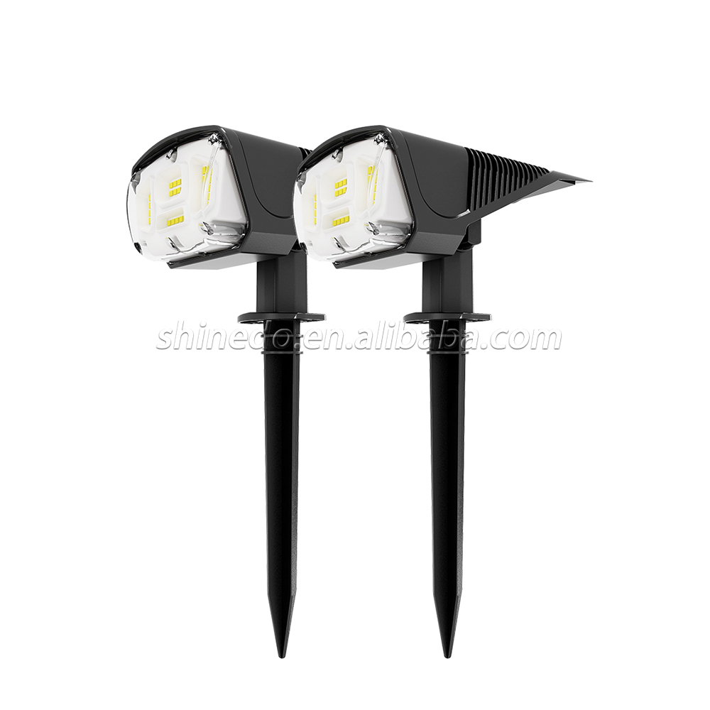 Best New Design High Capacity Battery Waterproof Garden Solar Spot Light