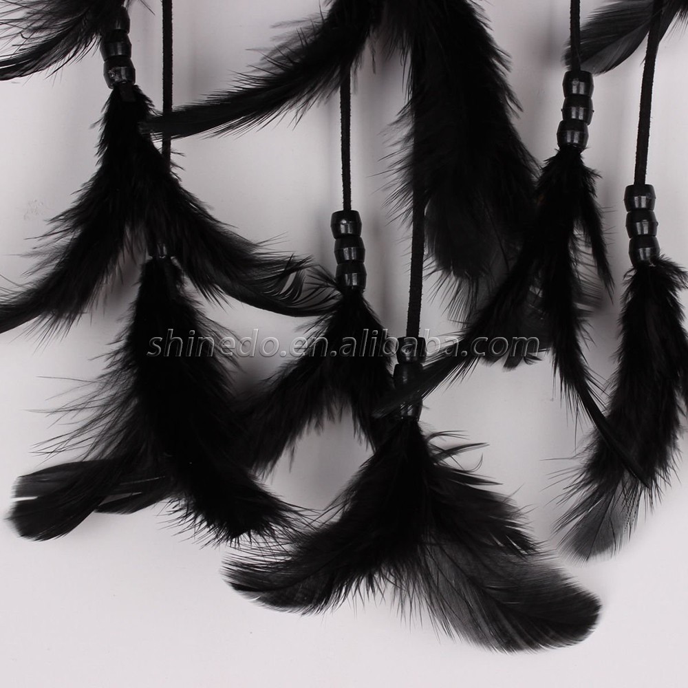 Black feather mysterious dreamer Dream catcher SD-SW180