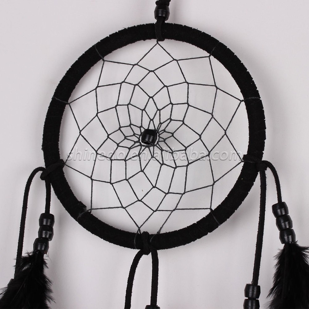 Black feather mysterious dreamer Dream catcher SD-SW180