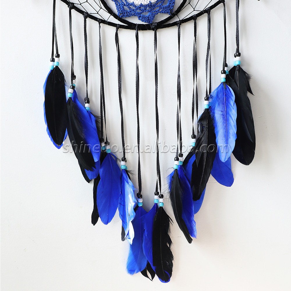 Hand-woven wall-mounted evil eye dream catcher for home decor SD-SW187