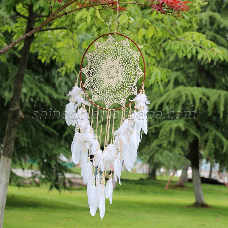 Handmade traditional lace Dream Catcher Wedding party gift home decoration SD-SW191