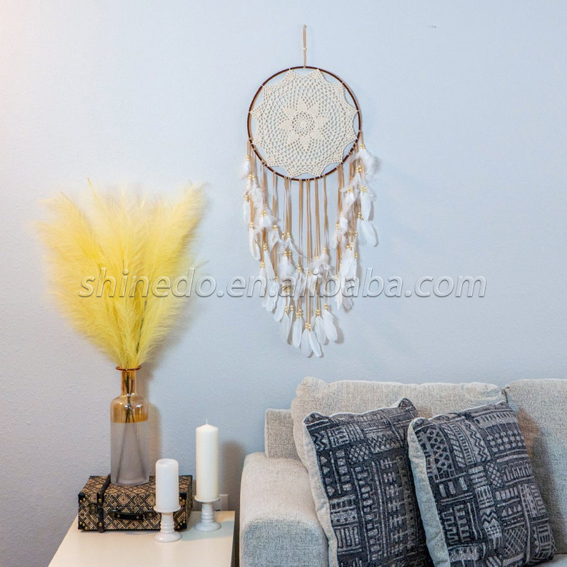 Handmade traditional lace Dream Catcher Wedding party gift home decoration SD-SW191