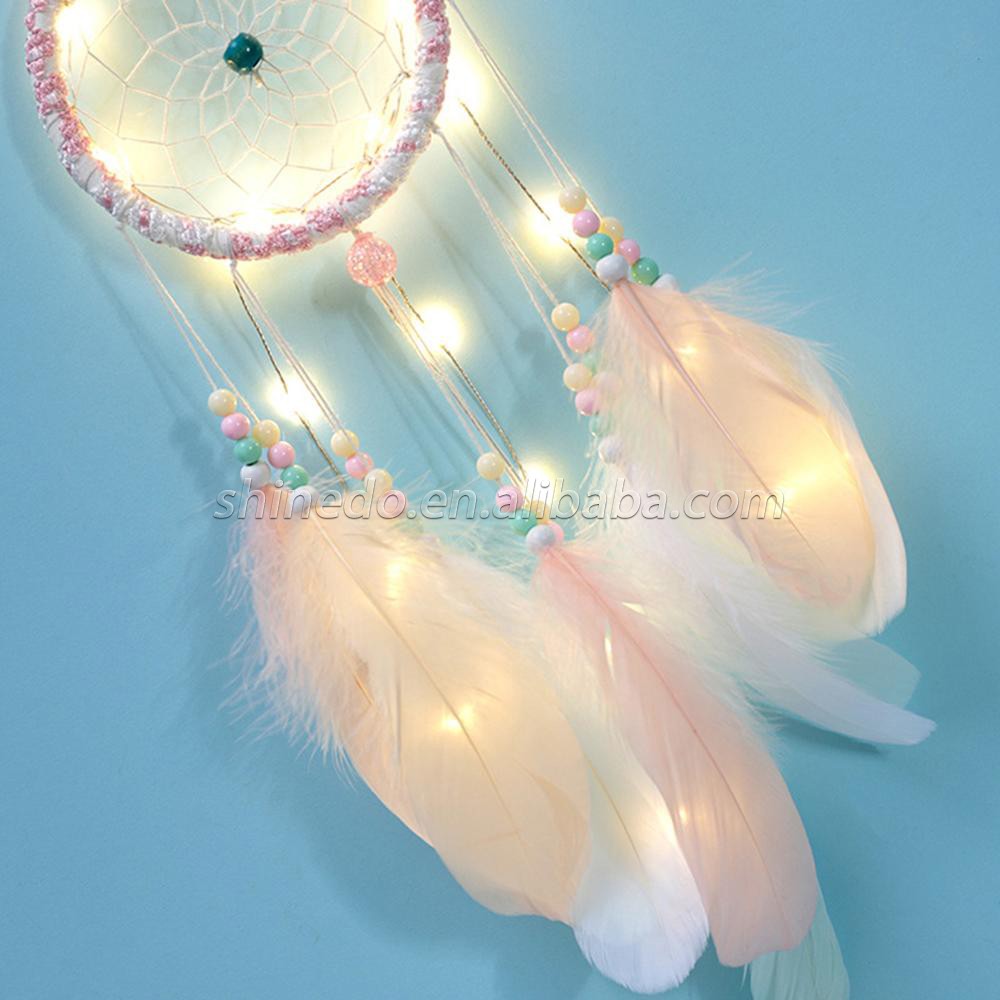 Romantic Pink Dream Catcher Girls Room decoration brings you sweet dreams SD-SW198