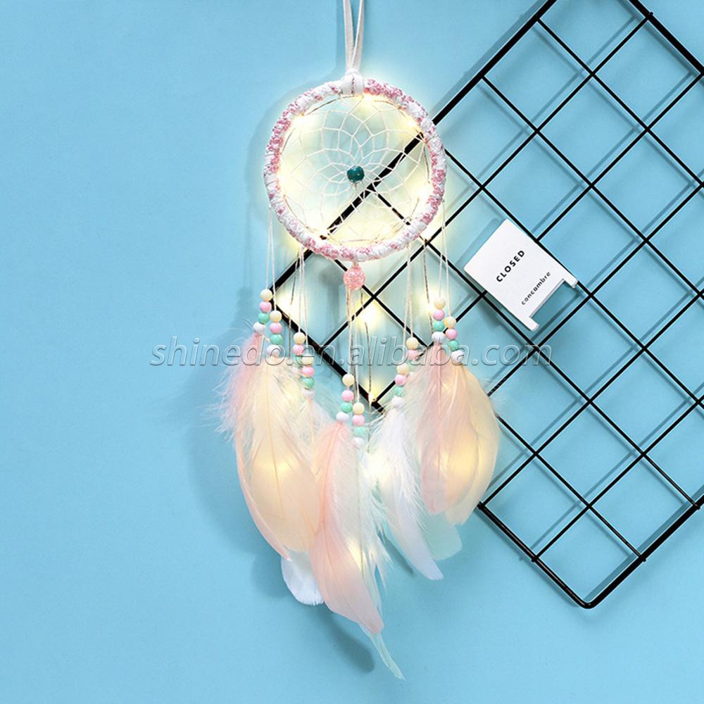 Romantic Pink Dream Catcher Girls Room decoration brings you sweet dreams SD-SW198