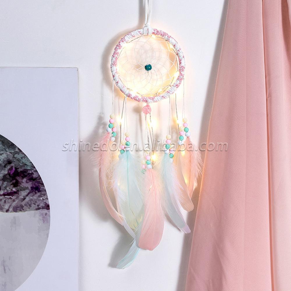 Romantic Pink Dream Catcher Girls Room decoration brings you sweet dreams SD-SW198