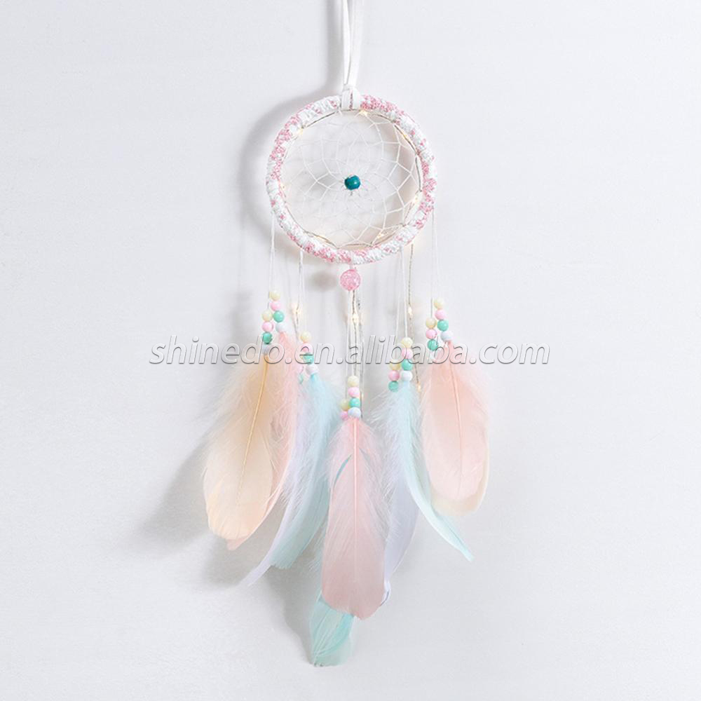 Romantic Pink Dream Catcher Girls Room decoration brings you sweet dreams SD-SW198