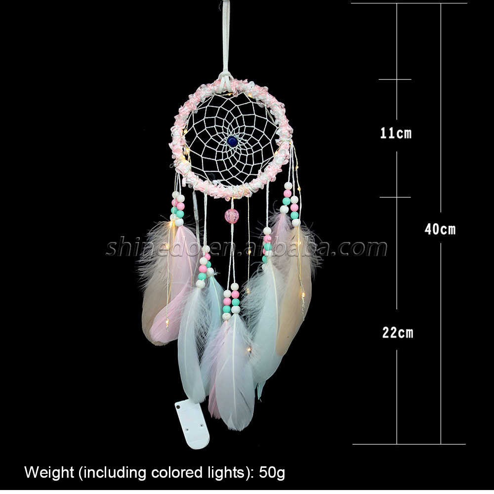 Romantic Pink Dream Catcher Girls Room decoration brings you sweet dreams SD-SW198