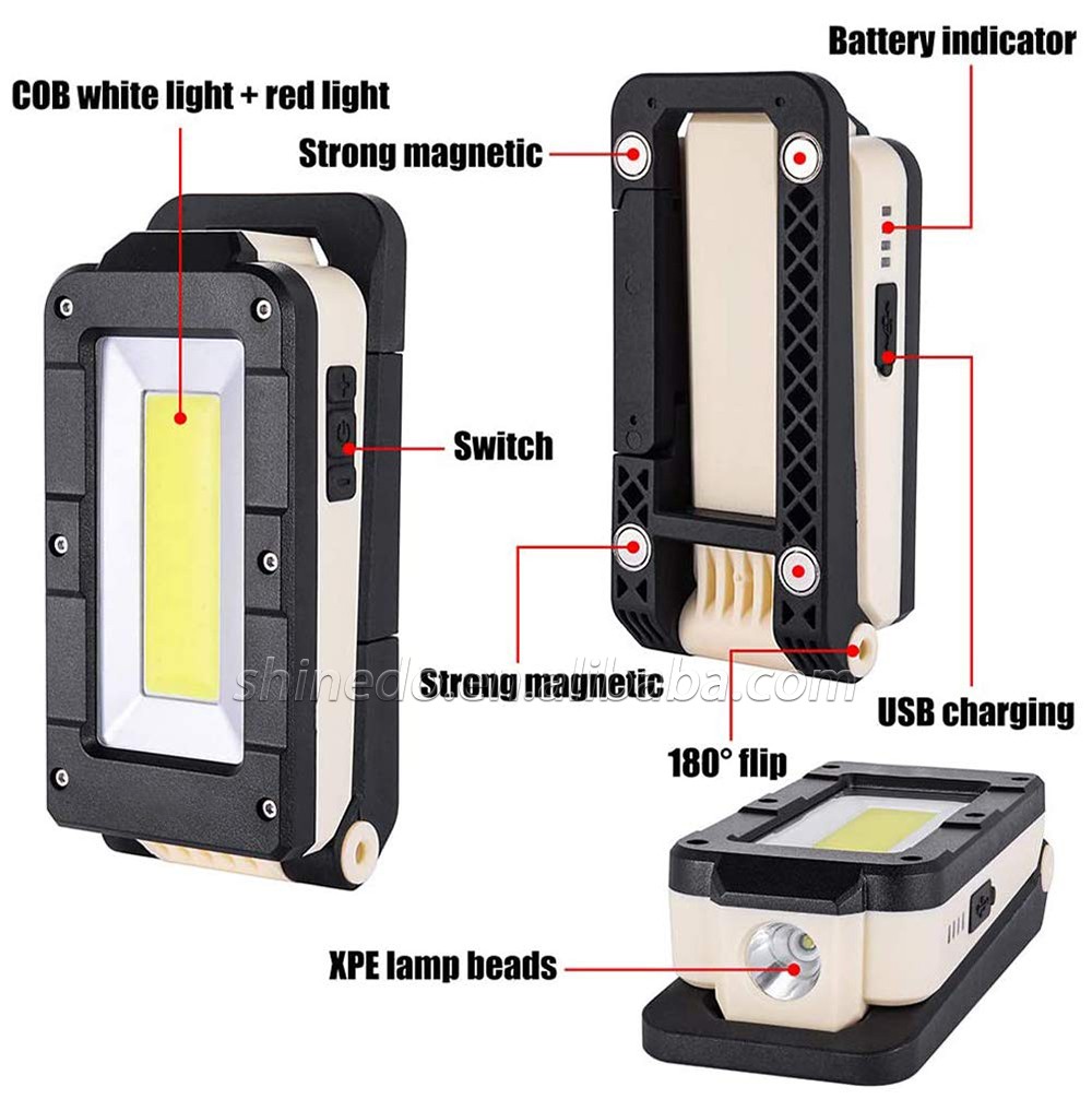 Portable rechargeable LED work light SD-SL890