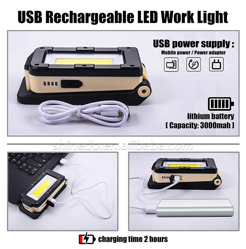 Portable rechargeable LED work light SD-SL890