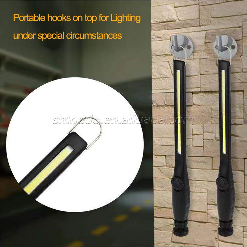 LED working light rechargeable hook flashlight SD-SW891