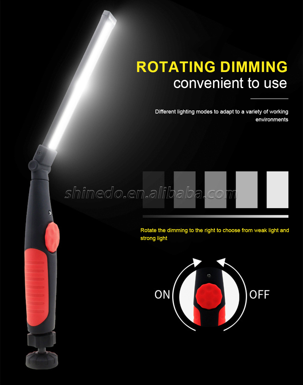 Rechargeable LED working light SD-SW892