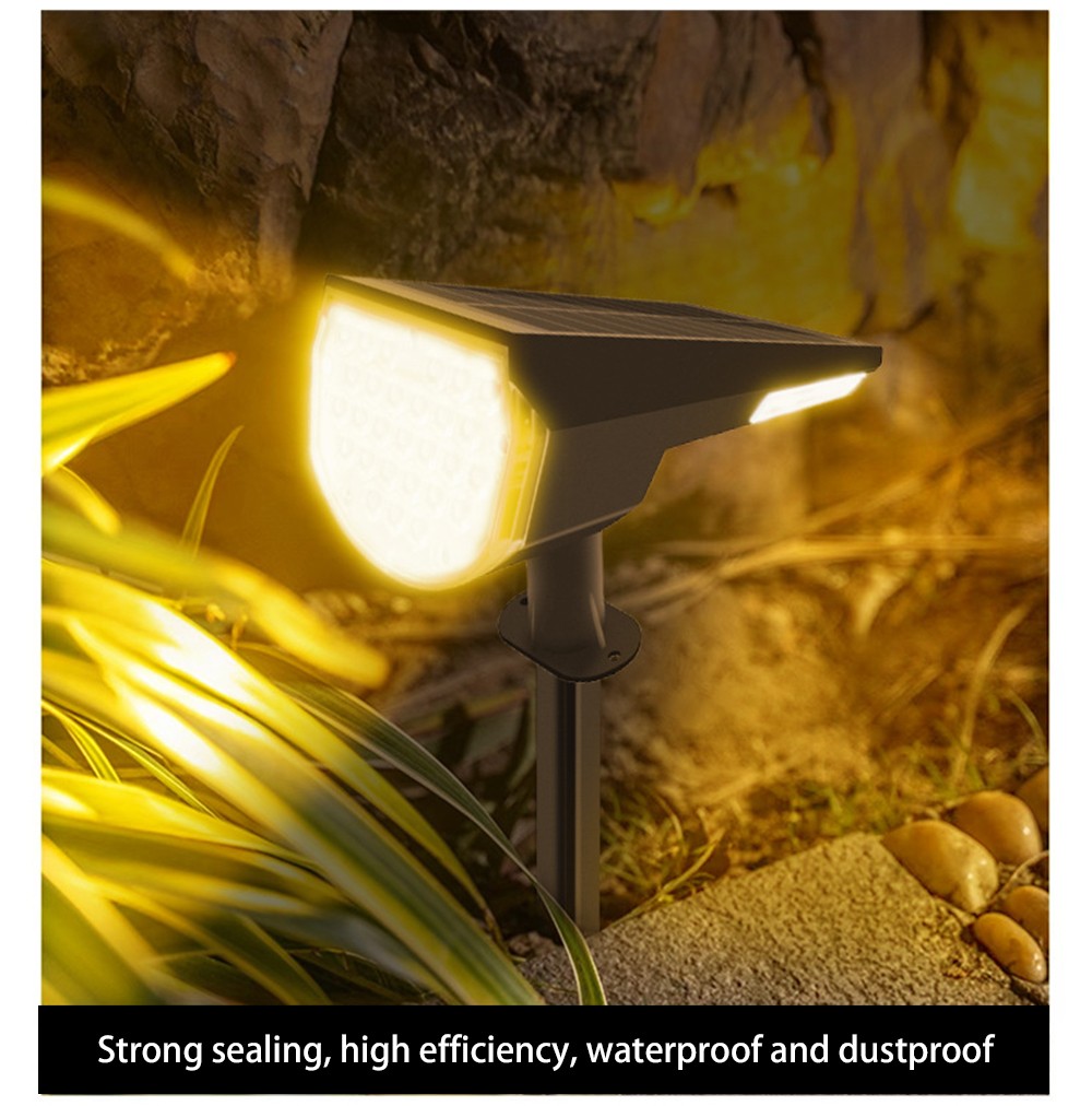 Wholesale SpotLights Outdoor IP65 Waterproof Solar Powered Wall Lights 2-in-1 Adjustable Lights SD-SL813