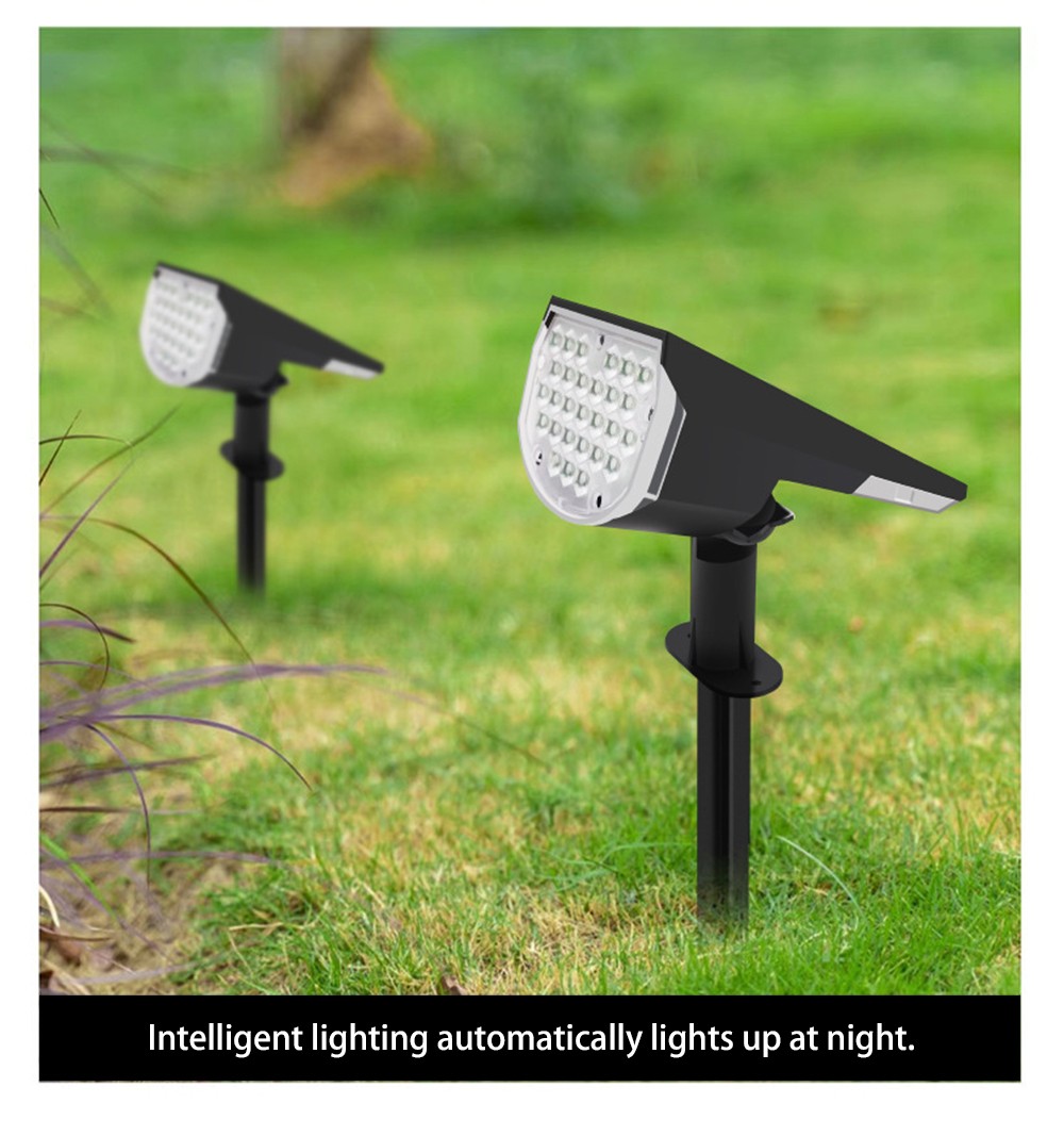 Wholesale SpotLights Outdoor IP65 Waterproof Solar Powered Wall Lights 2-in-1 Adjustable Lights SD-SL813