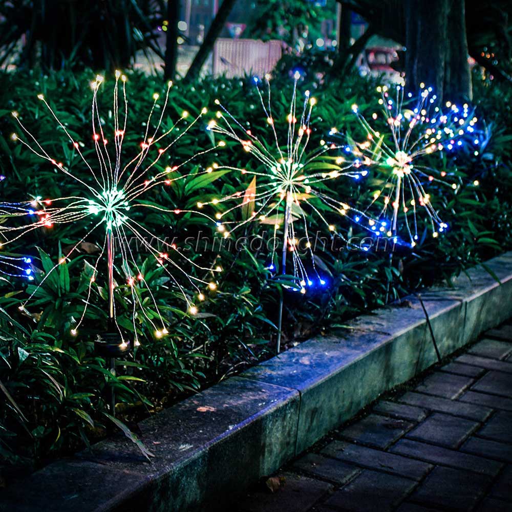 Solar Garden Lawn Landscape Holiday Christmas Lights Solar Firework Light SD-SL181