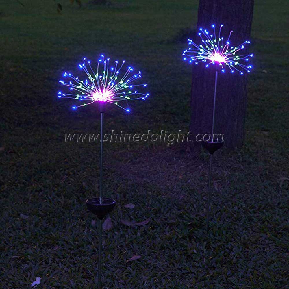 Solar Garden Lawn Landscape Holiday Christmas Lights Solar Firework Light SD-SL181