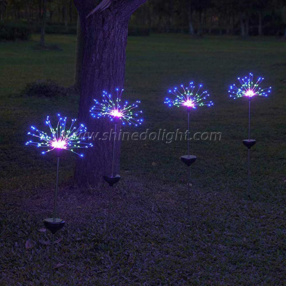 Solar Garden Lawn Landscape Holiday Christmas Lights Solar Firework Light SD-SL181