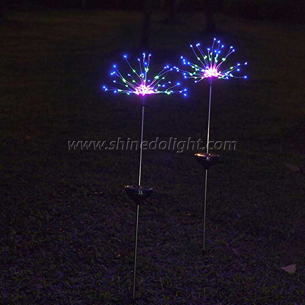 Solar Garden Lawn Landscape Holiday Christmas Lights Solar Firework Light SD-SL181