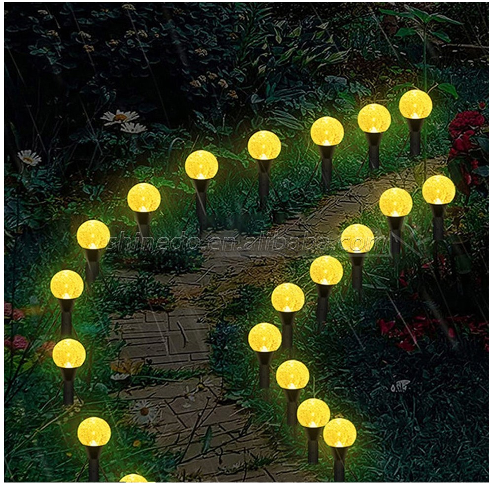 20 Led 22.15 ft Waterproof Stake Mini Crystal Bubble Decorative Solar Outdoor Fairy Lights with 8 Modes 1 buyer SD-SSL097