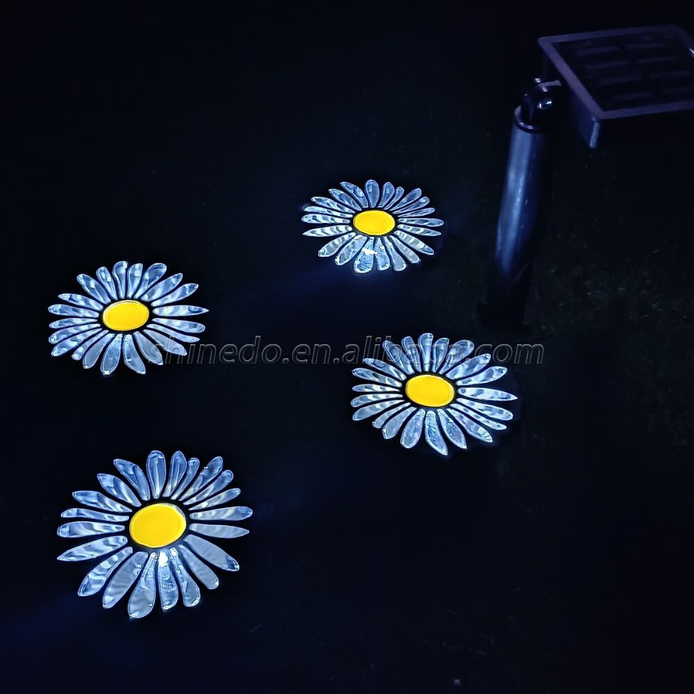 Unique 4PCS High Quality Solar Flower Shower-Like Garden Decoration With High Waterproof Performance Solar Garden Light SD-SL769