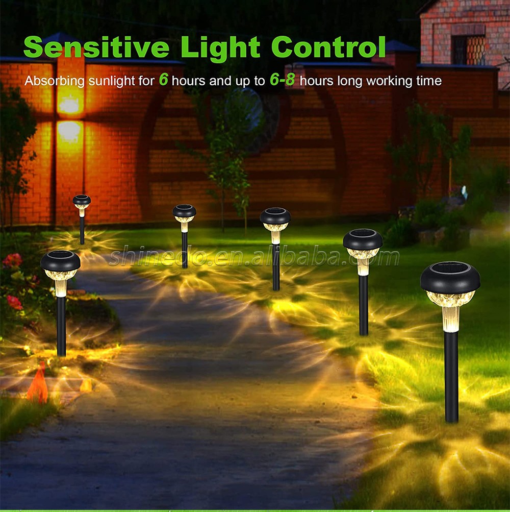 Outdoor Led Pathway Lamps New Design Solar Stake Garden Lawn Light SD-SSL331