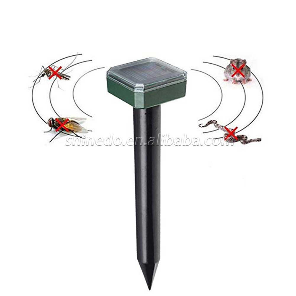 EPA Approve Newest Garden Gopher Snake Repellent Sonic Solar Powered Mole Repeller with Ultrasonic Wave SD-SL080A