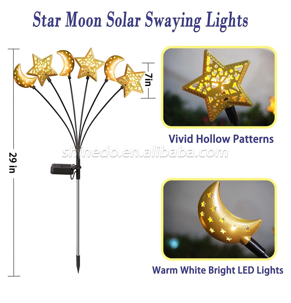 Solar LED Light Garden Decoration Landscape Lights Garden Lamp Courtyard Garden Decor Firefly Light SD-SL961