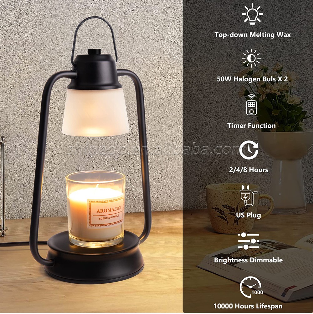 Candle Warmer Electric Wax Melt Lamp Lantern For Candle Melting Waxing Burner Aromatherapy Lamp Table Lamp SD-SL1031