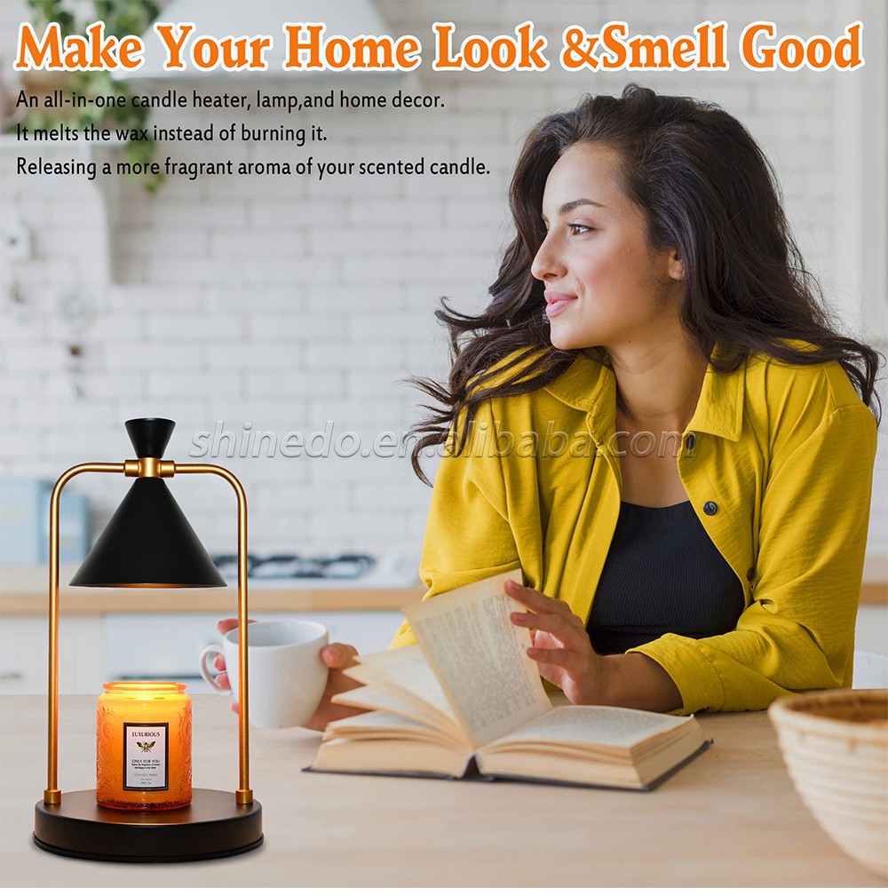 Candle Warmer Electric Wax Melt Lamp Lantern For Candle Melting Waxing Burner Aromatherapy Lamp Table Lamp SD-SL1031