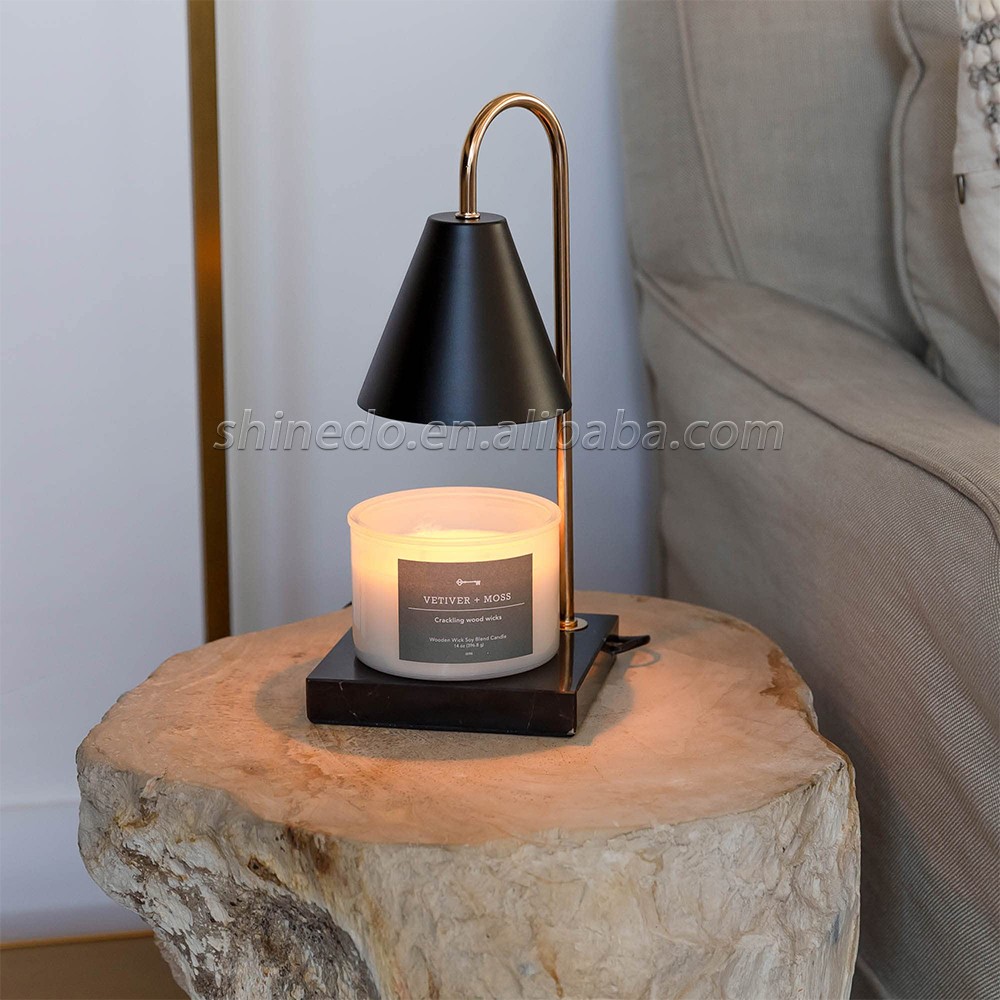 Electric Fragrance Candle lamp Metal Oil Burner Aromatherapy Lamps Christmas gift Table Lamp SD-SL1032