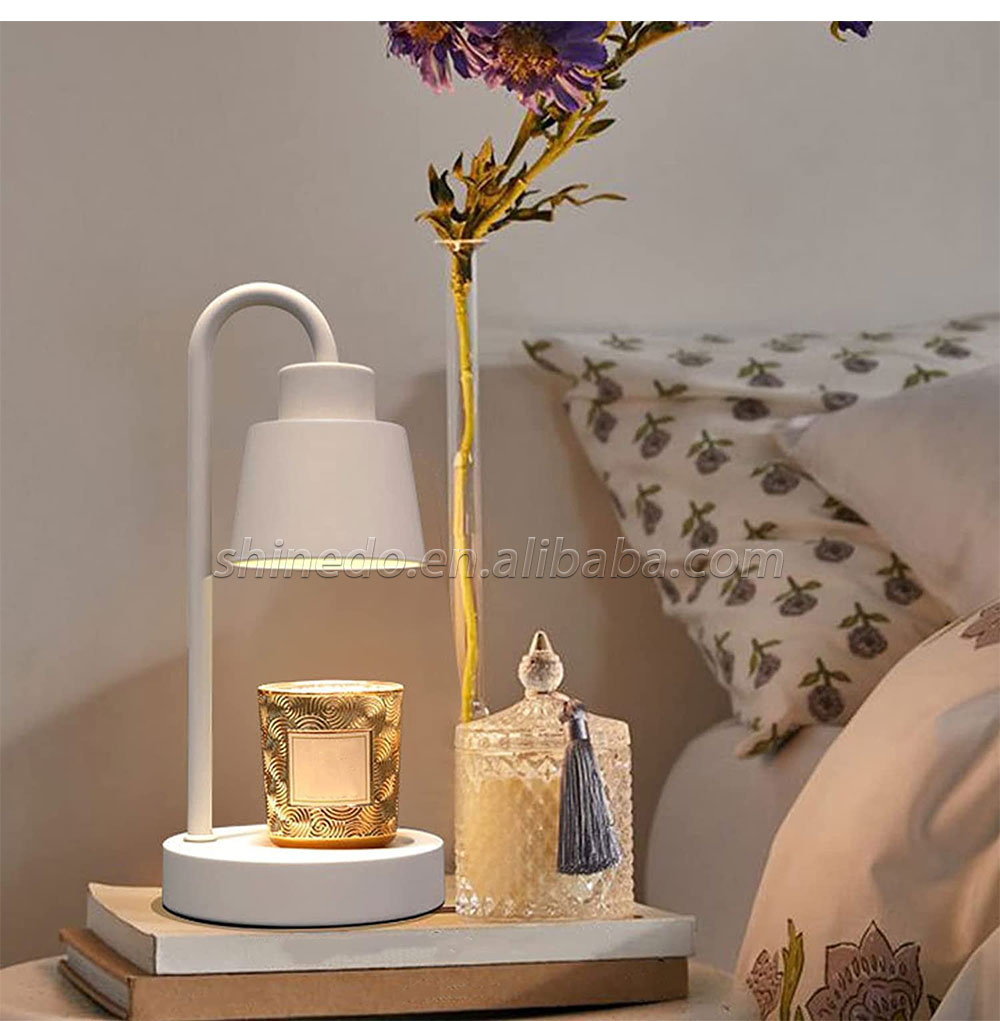 Electric Candle Table Lamp Retro Candle Heating Lamp Safe Candle Melt Warmer Light SD-SL1116