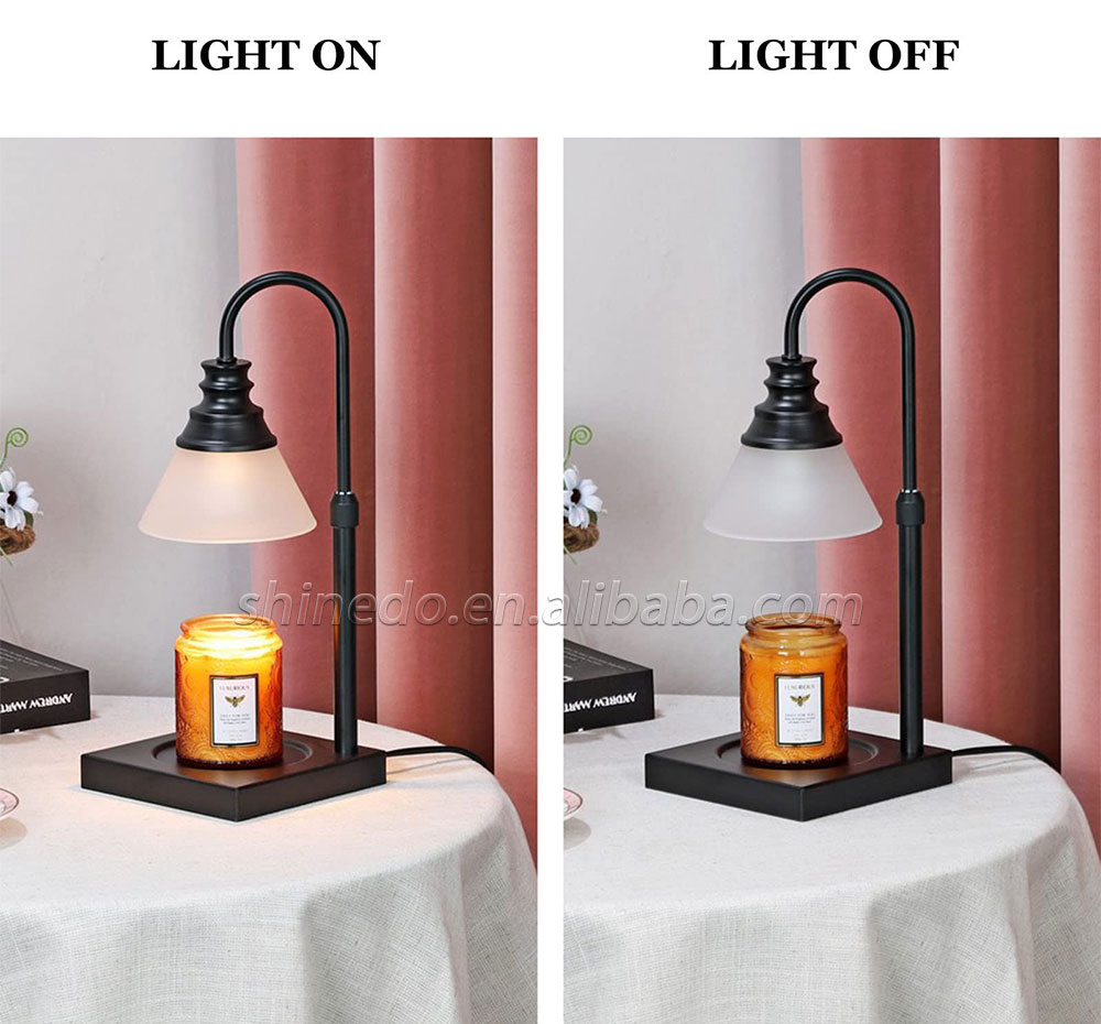 Retro Candle Melt Warmer Light Dimming Switch Melting Wax Night Light SD-SL1108