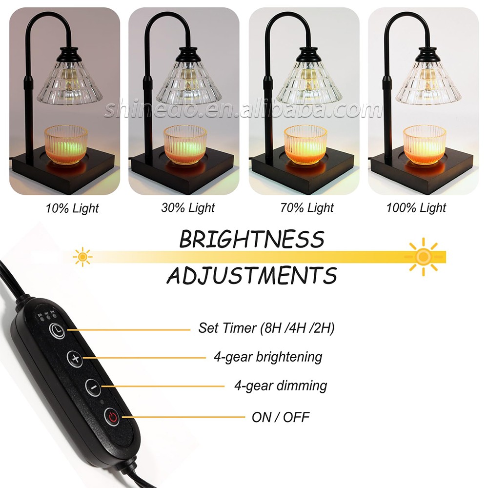 Wholesale Aromatherapy Wax Melting Lamp Electric Candle Warmers Night Light Decorative Lamp SD-SL1180