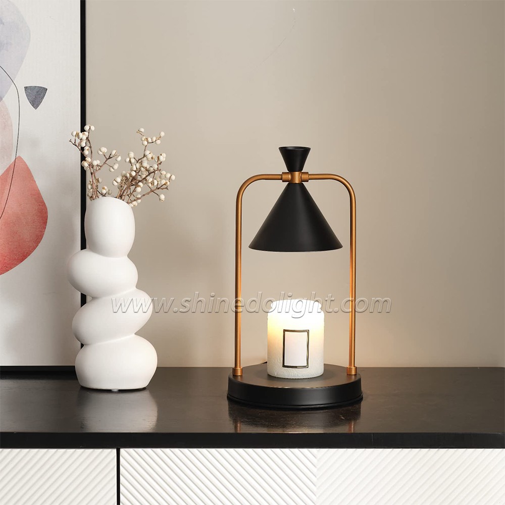 No Flame Electric Dimmable Candle Warmer Candle Heating Lamp Creative Aromatherapy Room Table Bedside Decor SD-SL1136