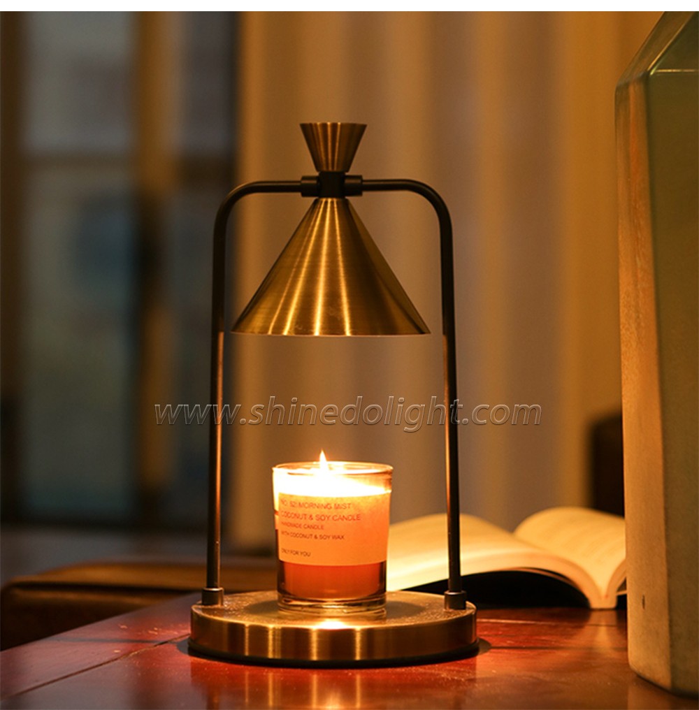 No Flame Electric Dimmable Candle Warmer Candle Heating Lamp Creative Aromatherapy Room Table Bedside Decor SD-SL1136