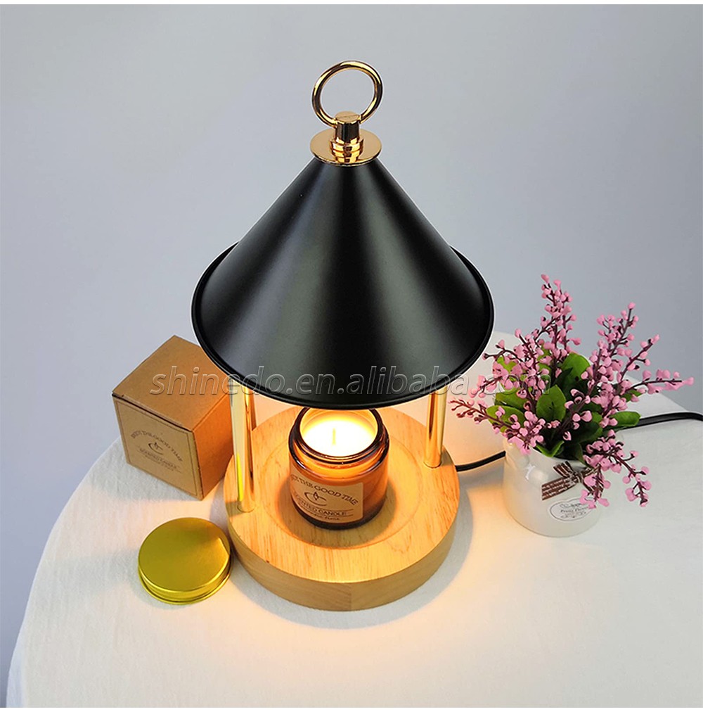 Electric Wax Melt Lamp Melting Waxing Burner Aromatherapy Lamp Bedside Table Lamp For Bedroom SD-SL1195