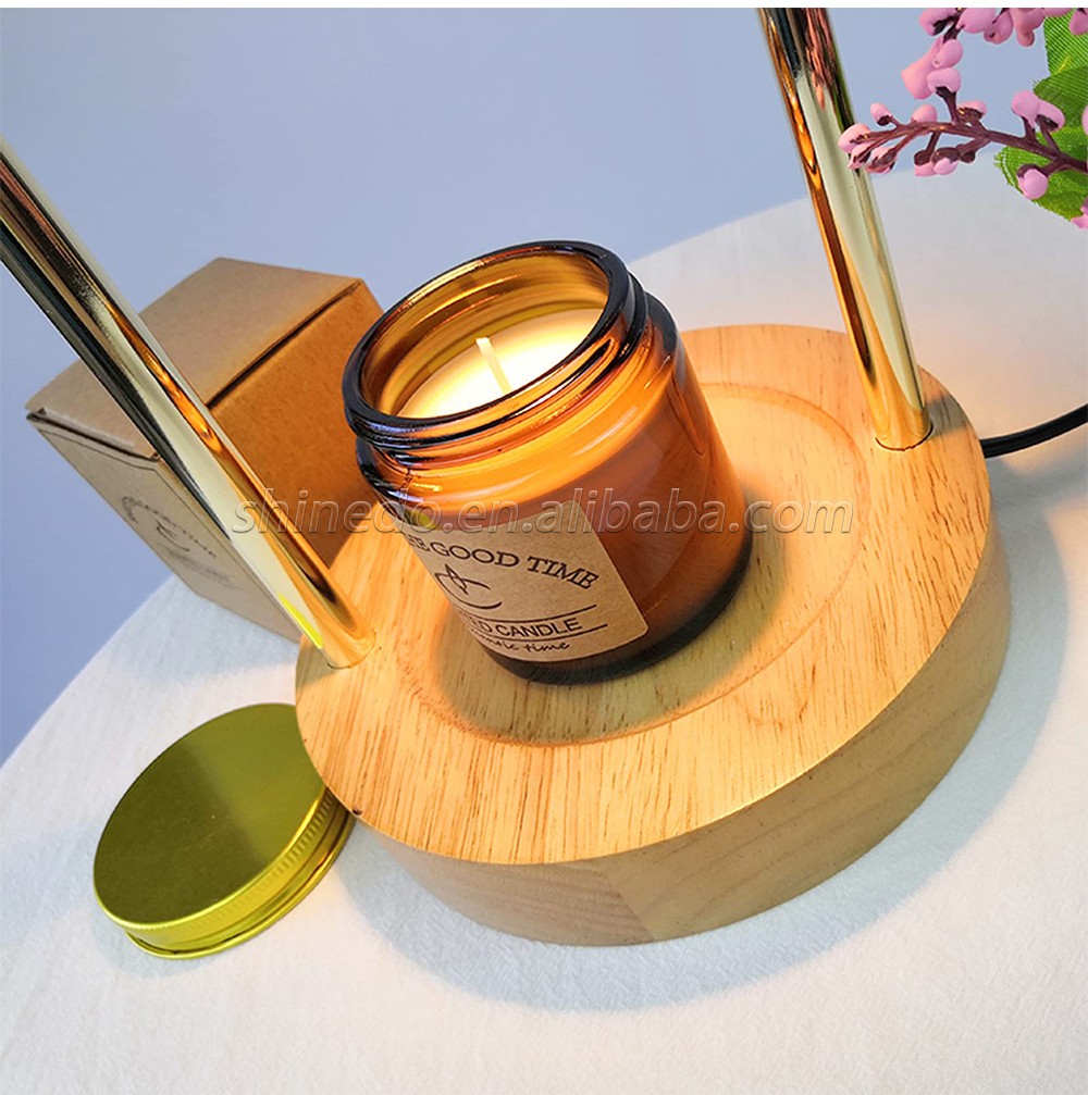 Electric Wax Melt Lamp Melting Waxing Burner Aromatherapy Lamp Bedside Table Lamp For Bedroom SD-SL1195